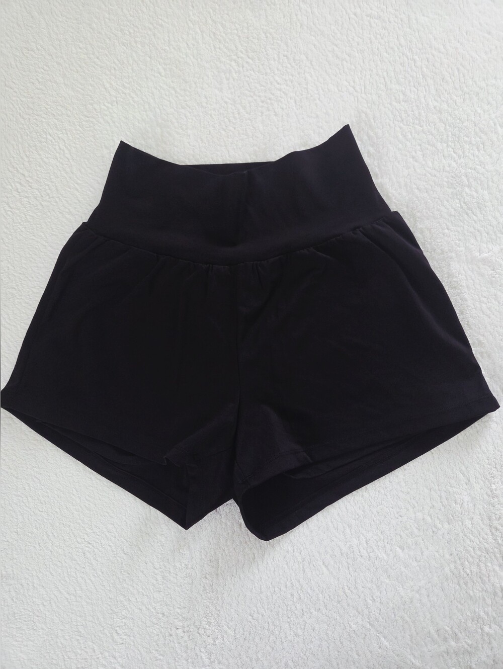 HALARA ✨️ Women's Black High-Waist Stretch Lounge Athletic Shorts Size XS